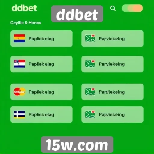 Opções de pagamento disponíveis no ddbet